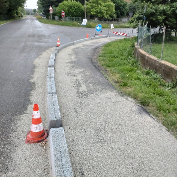 Cotruzione pista ciclabile a Gattatico (Reggio emilia) 2