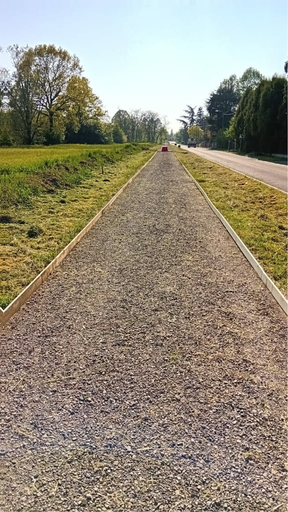 Cotruzione pista ciclabile a Gattatico (Reggio emilia) 5
