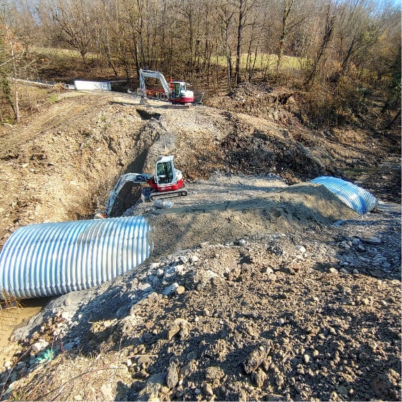 Rifacimento ponte stradale Tizzano Val Parma 2