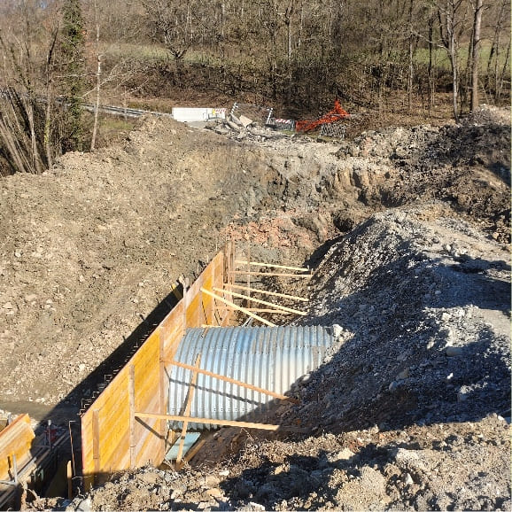 Rifacimento ponte stradale Tizzano Val Parma 4