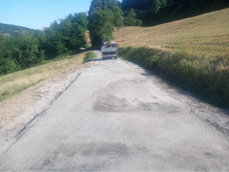Rifacimento collettore nel depuratore di Cascinapiano In acciaio con tubo in Polietilene  Comune di Langhirano – Parma 4