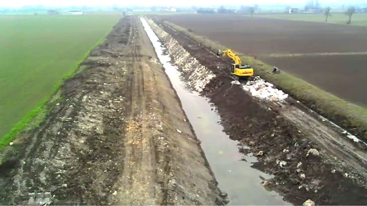 Difese spondali Loc. Campegine di Reggio Emilia (RE) 