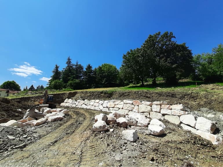 Langhirano messa in sicurezza scavo Academi 2